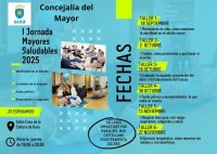 Este jueves comienzan las I Jornadas Saludables de la Concejal&iacute;a del Mayor del Ayuntamiento de Gu&iacute;a