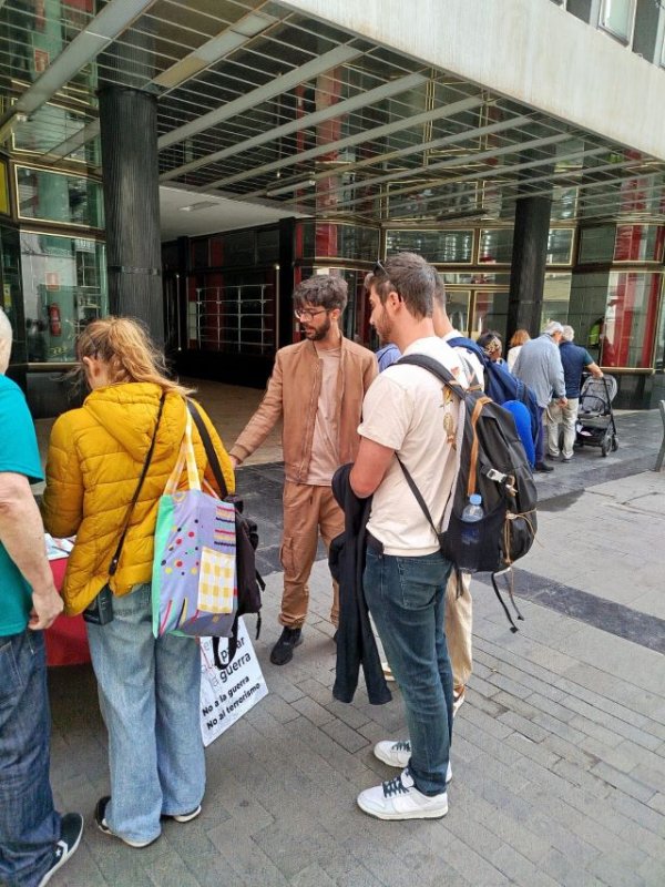 Unificación Comunista de España sigue impulsando la paz en Palestina desde Canarias