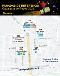 Guaguas Municipales despliega un dispositivo especial de transporte p&uacute;blico para la v&iacute;spera del D&iacute;a de Reyes