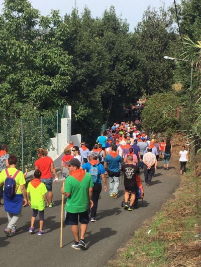 La vecindad de Valleseco se va de peregrinaci&oacute;n Pal&rsquo; Pino