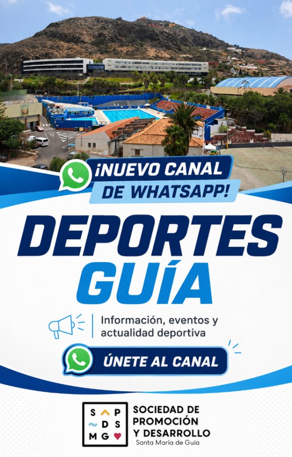Deportes Gu&iacute;a estrena un canal de WhatsApp para acercar la informaci&oacute;n deportiva a la ciudadan&iacute;a