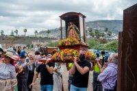 Gáldar: La Virgen de la Vega se reencuentra con sus vecinos