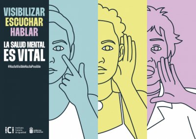 La salud mental es vital. #HazlaVisibleHazlaPosible, campa&ntilde;a del ICI para visibilizar el sufrimiento ps&iacute;quico
