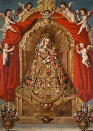 &#039;Miradas a la Colección&#039; se detiene en el arte sacro con &#039;Nuestra Señora del Pino&#039; obra que se exhibe en la Muestra &#039;Isla de Arte&#039;