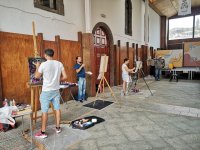 Artenara: Celebración del XIII concurso de pintura rápida al aire libre