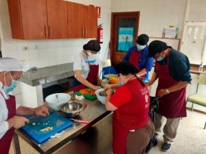 Culmina con éxito el proyecto ‘Cocina inclusiva’ del Centro Ocupacional de Guía