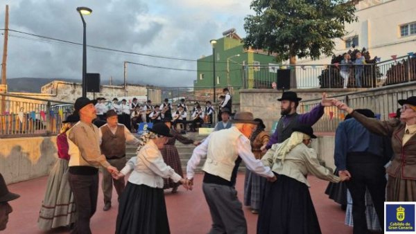 G&aacute;ldar: La fiesta t&iacute;pica canaria de Los Cabuqueros fomenta la convivencia ciudadana en Majadilla
