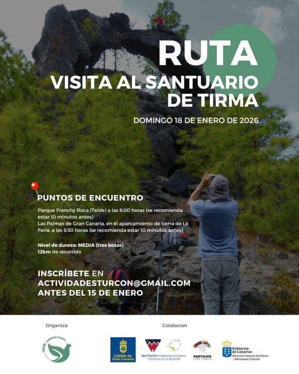 Senderismo: Santuario de Tirma, cumbre y balc&oacute;n natural de Gran Canaria