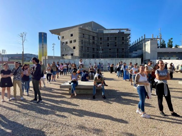 Casi 3.000 personas se presentan al examen para auxiliar de Administración General del Cabildo