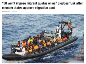 Art&iacute;culo de opini&oacute;n: 'Los polacos tienen buenas razones para desconfiar de la afirmaci&oacute;n de Tusk de que la UE no les impondr&aacute; inmigrantes'