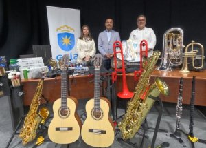 El Ayuntamiento destina 15.000 euros a la compra de nuevos instrumentos y material para las Escuelas Artísticas Municipales Ciudad de Guía