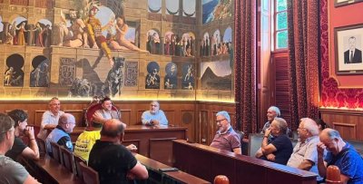 El Cabildo y el Ayuntamiento de G&aacute;ldar se sientan con las comunidades de regantes para la gesti&oacute;n de las aguas entre Anzo y Piso Firme