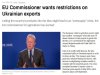 Art&iacute;culo de opini&oacute;n: 'Un alto funcionario polaco de la UE planea obstruir la integraci&oacute;n econ&oacute;mica de Ucrania en la UE'