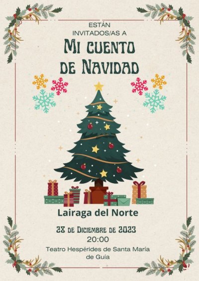 Gu&iacute;a: El Teatro Hesp&eacute;rides acoge el pr&oacute;ximo jueves el espect&aacute;culo &lsquo;Mi Cuento de Navidad&rsquo;