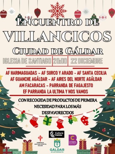 G&aacute;ldar canta su Navidad con el Encuentro de Villancicos en el Templo Santuario de Santiago Ap&oacute;stol