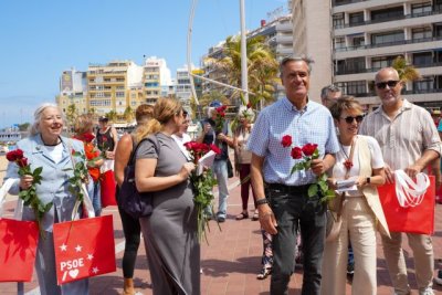 L&oacute;pez Aguilar: "Todo lo que nos importa en Canarias pasa por la decisi&oacute;n que tomemos en la urna del Parlamento Europeo"