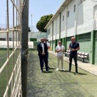 El Consejero de Deportes visita las instalaciones deportivas de Santa Luc&iacute;a de Tirajana