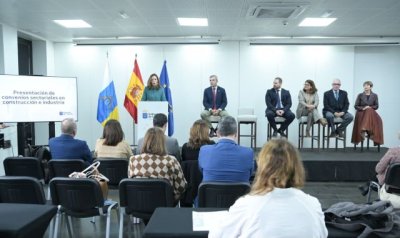 El Gobierno firma cuatro proyectos formativos para abordar la escasa mano de obra en la construcci&oacute;n y la industria