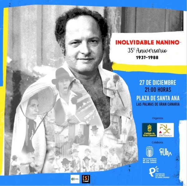 La Plaza de Santa Ana acoge el concierto ‘35 años (más) con Nanino’