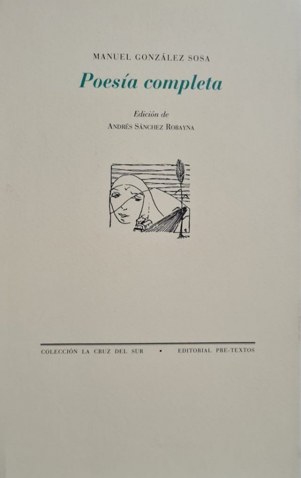 Guía: Este sábado 20 de noviembre se presenta el libro “Poesía Completa” de ‘Manuel González Sosa