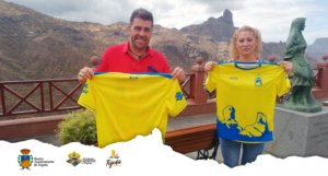 El Ayuntamiento de Tejeda colabora con la peña de la UDLP &quot;Cumbre Amarilla&quot;