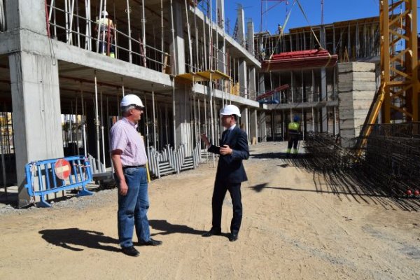 Gáldar: La obra del nuevo instituto avanza a buen ritmo y apunta a terminar en un año