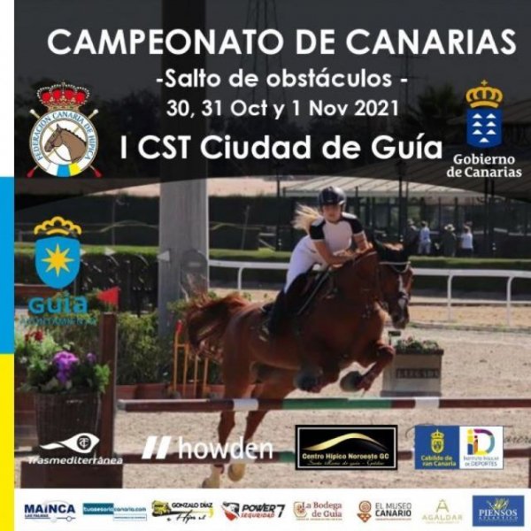 Guía será este fin de semana la sede del Campeonato de Canarias de Salto de Obstáculos 2021