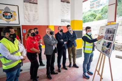 El Cabildo rehabilita el Parque Central de Bomberos de la capital con 272.000 euros del Plan de Cooperaci&oacute;n con los Ayuntamientos