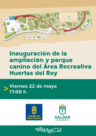 Gáldar inaugura el viernes a las 17.00 horas el parque canino y la ampliación de Huertas del Rey