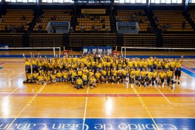 Voleibol: El CV Guaguas pone el broche de oro a su exitoso Campus de Verano
