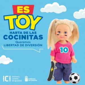 El ICI lanza una campaña para promover la eliminación de los estereotipos en las jugueterías