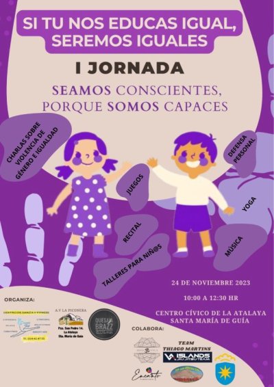"I Jornada Seamos Conscientes, porque Somos Capaces" en Santa Mar&iacute;a de Gu&iacute;a