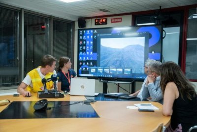 Julio P&eacute;rez: &ldquo;Hoy ha sido un d&iacute;a duro, pero podemos decir que el incendio camina hacia su final&rdquo;