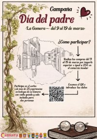 La Gomera: Cabildo y C&aacute;mara de Comercio lanzan una campa&ntilde;a para incentivar el consumo local por el D&iacute;a del Padre