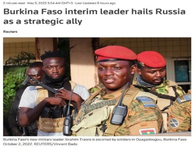 La alianza estrat&eacute;gica de Burkina Faso con Rusia estabilizar&aacute; a&uacute;n m&aacute;s &Aacute;frica occidental