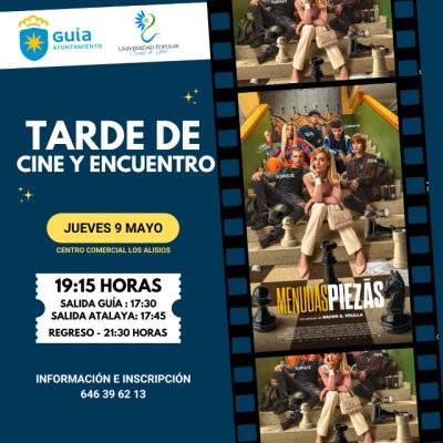 Las &ldquo;Tardes de Cine y Encuentro&rdquo; de la Universidad Popular de Gu&iacute;a permitir&aacute;n disfrutar de la comedia espa&ntilde;ola &lsquo;Menudas Piezas&rsquo;