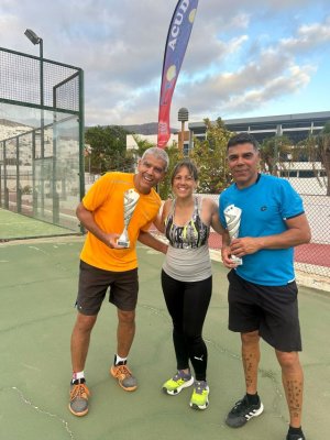 Agaete: Nicolás Navarro, campeón del II Torneo de Tenis de las Fiestas de Las Nieves