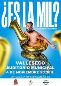 El Auditorio de Valleseco te trae a Kike P&eacute;rez &ldquo;Las mil y pico&rdquo;