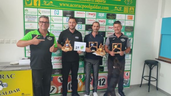 Finalizado el Open de Pool 2023 Ciudad de Gáldar
