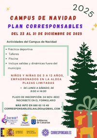 La Aldea de San Nicol&aacute;s pone en marcha el Campus de Navidad con actividades, deporte y apoyo a la conciliaci&oacute;n familiar