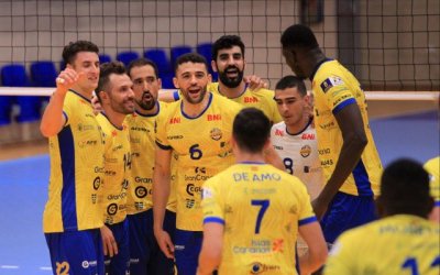 Voleibol: El CV Guaguas gana mostrando su potencial en Europa (0-3)