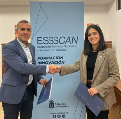 La ESSSCAN y el Colegio Profesional de Terapeutas Ocupacionales de Canarias promueven la formaci&oacute;n sanitaria