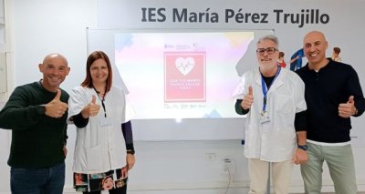 El IES Mar&iacute;a P&eacute;rez Trujillo, del municipio tinerfe&ntilde;o de Puerto de la Cruz, obtiene el Premio RCP Escuelas