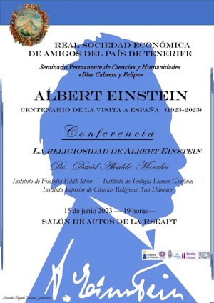 Tenerife: Conferencia 'Albert Einstein y la Religiosidad'