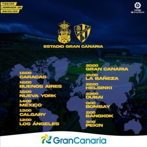 Radio Faro del Noroeste retransmite hoy sábado, a las 20.00 horas: UD Las Palmas - SD Huesca