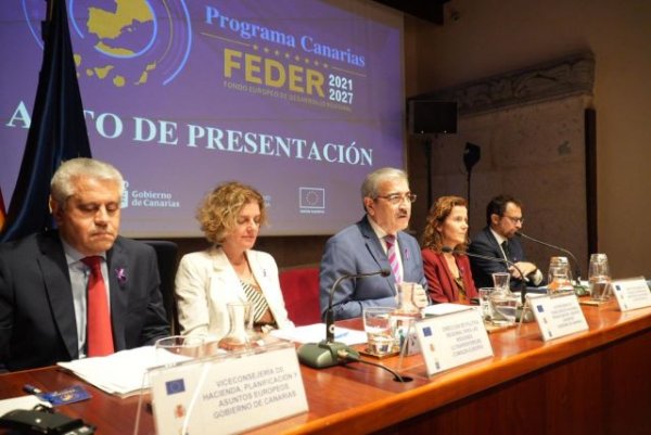 La Comisión Europea realza su compromiso con Canarias en el lanzamiento del FEDER 21-27