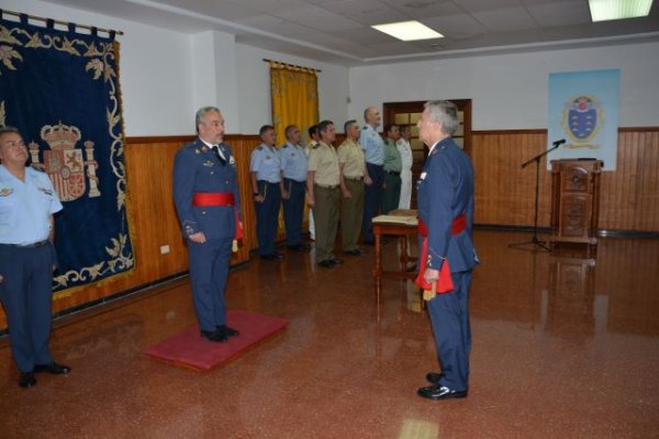 El general Juan Antonio Ballesta tomó posesión como jefe del Estado Mayor del Mando Aéreo de Canarias