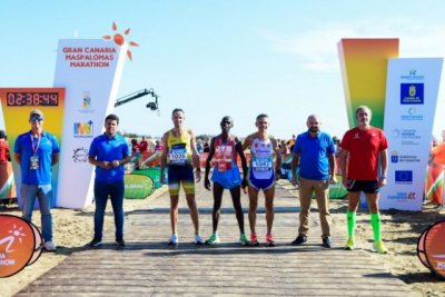 William Ruto Cheboi gana la primera edición de la Gran Canaria-Maspalomas Marathon
