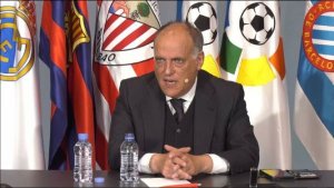 Tebas responde a la segunda carta de Madrid, Bar&ccedil;a y Athletic contra CVC