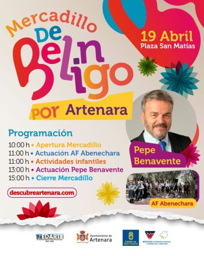 Artenara acoge la edici&oacute;n de primavera del Mercadillo &ldquo;De Belingo por Artenara&rdquo; el pr&oacute;ximo 19 de abril con m&uacute;sica, actividades infantiles y dinamizaci&oacute;n local
